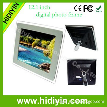 12.1inch a4 digital photo frame webcam